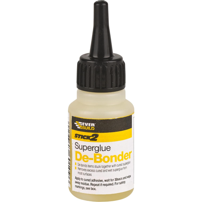 Everbuild Stick 2 Superglue De-bonder Clear 20 ml