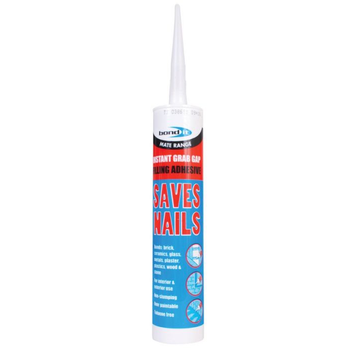 Bond It Saves Nails Instant Grab Adhesive Beige