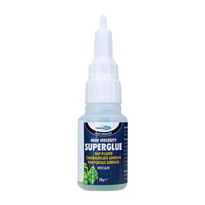 Bond It Super Glue Strong High Viscosity Cyanoacrylate Adhesive glue 20g
