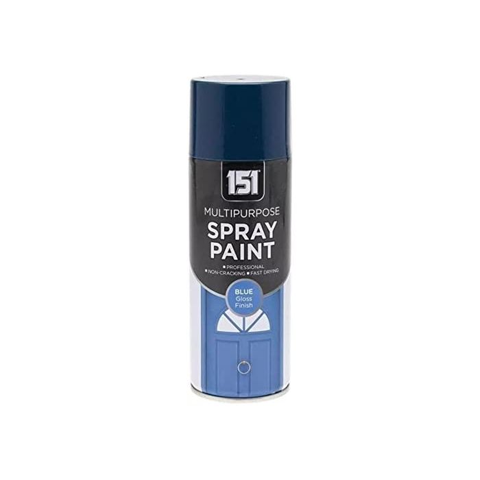 151 Multi- purpose Spray Paint Blue Gloss 400ml