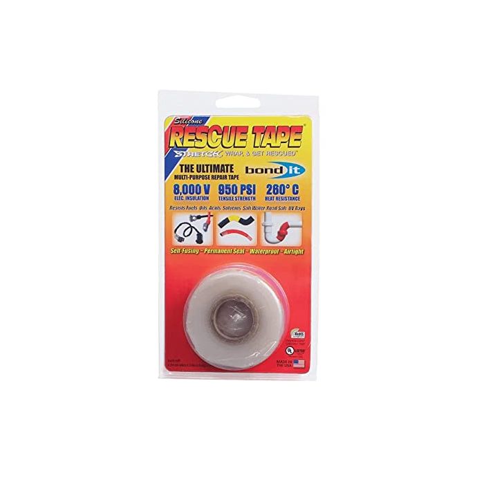 Bond It Silicone Rescue Tape White 25mm x 3.66m