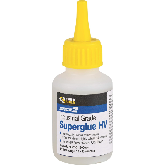 Everbuild Stick 2 Superglue High Viscosity 50g