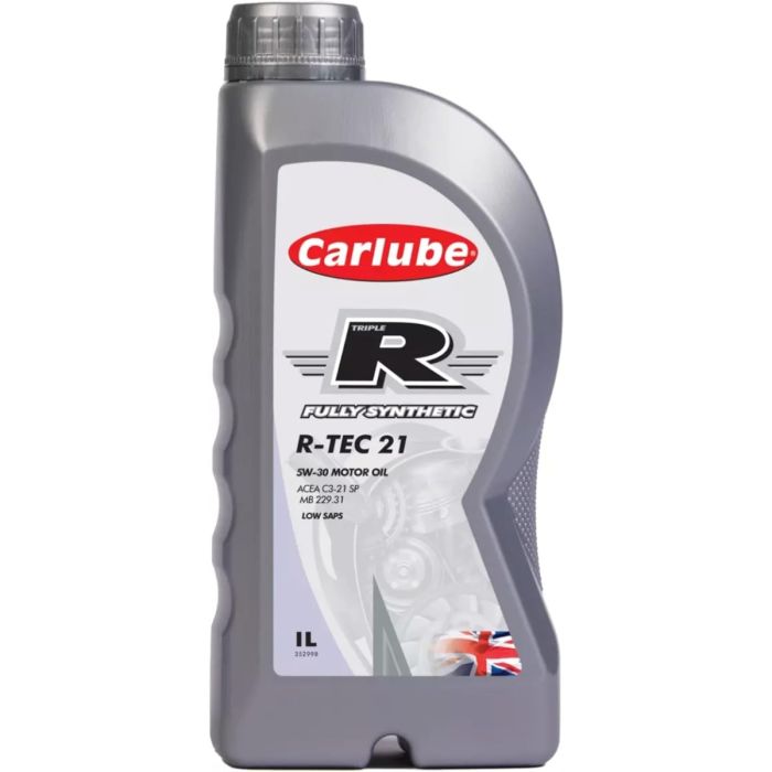 Carlube Triple R 5W-30 R-Tec 21 Fully Synthetic Engine Oil 1L