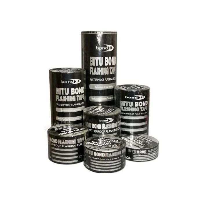 Bond It Flashing Tape Black 75mm x 10Metres