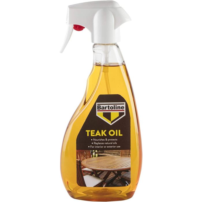 Bartoline Teak Oil Ready to Use Trigger Spray 500ml