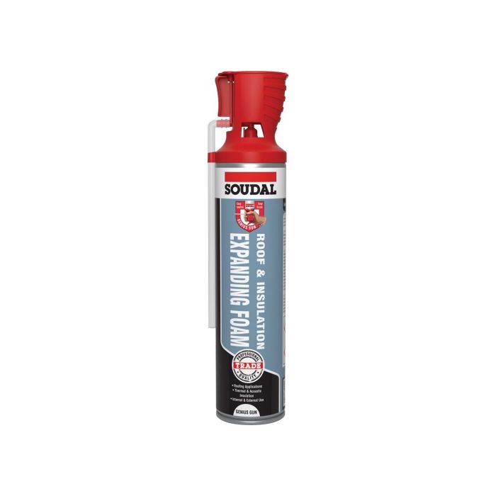Soudal Roof & Insulation Expanding Foam Genius 600ml