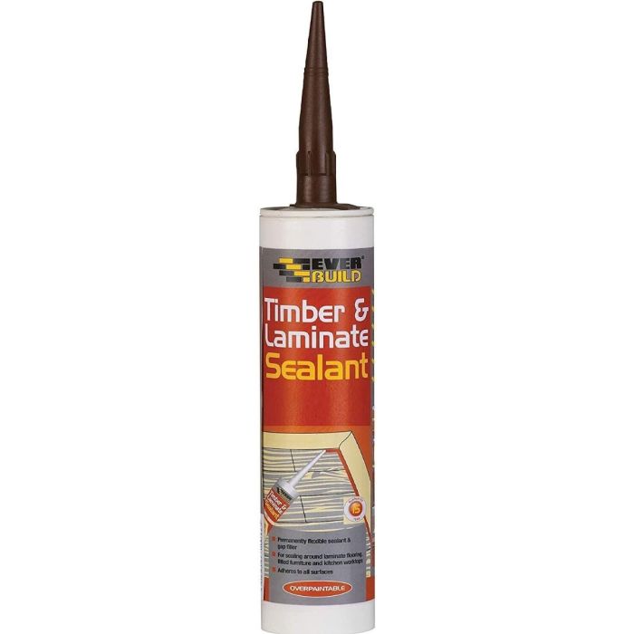 Everbuild Timber & Laminate Sealant Oak 300ml