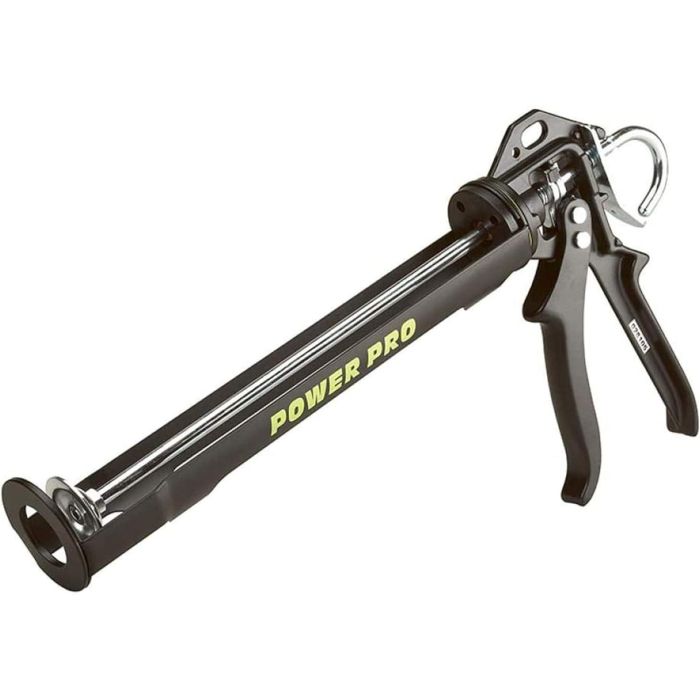Everbuild Power Pro Heavy Duty Sealant Applicator Gun (Black)
