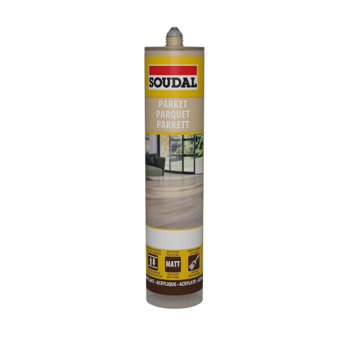Soudal Parquet and Timber Sealant Light Oak Premium Finish 290ml