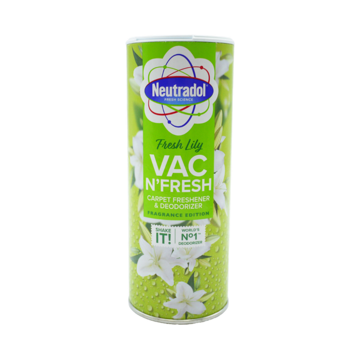 Neutradol Fresh Lily VAC N'FRESH Carpet Freshener Deodorizer 350g