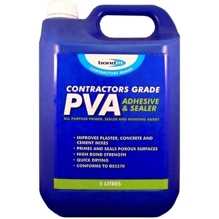Bond it PVA Contractors Grade Adhesive & Sealer 5L