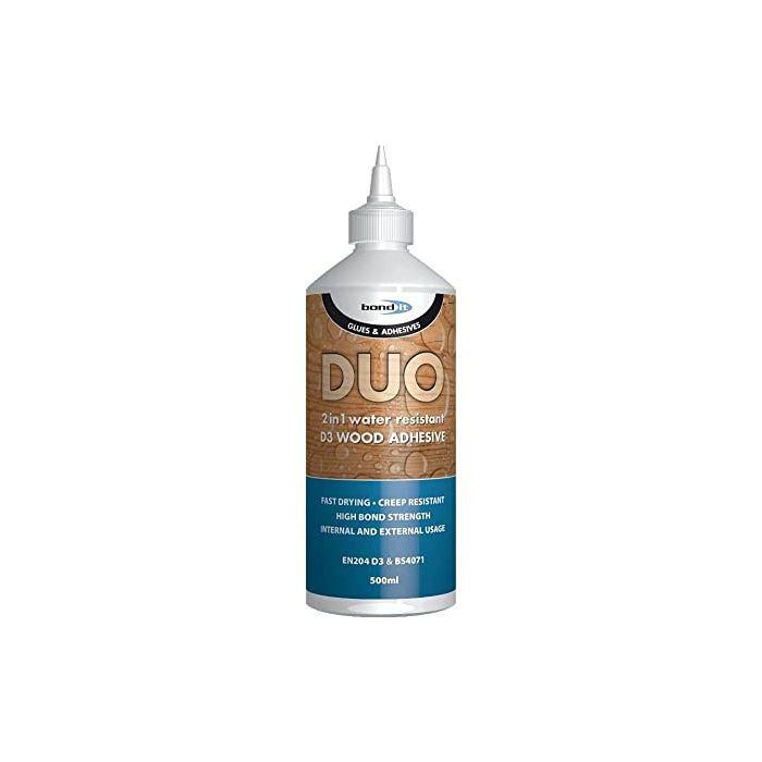 Bond It Duo 2 In 1 Wood Glue 500ml