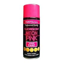 Paint Factory All Purpose Neon Pink Spray Paint Can 400 ML