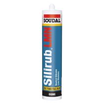 Soudal Silirub 2 Silicone Sealant Brilliant White 300ml