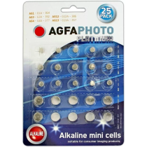 Agfa Photo Alkaline Power Mixed Watch Battery 25 Cells in a Pack
