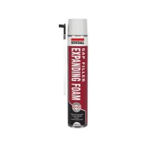 Soudal Handheld Expanding Gap Filler Foam Champagne 750ML