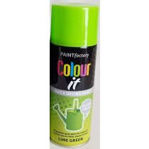 Paint Factory Colour It Multi-Purpose Spray Paint Lime Green 400ml