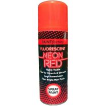 Paint Factory Fluorescent Neon Red Spray Paint 200ml