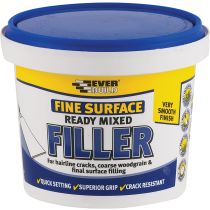 Everbuild Ready Mixed Fine Surface Filler White 600g