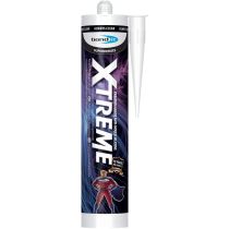 Bond It Xtreme White Anti-Mould Silicone Sealant EU3 Cartridge 310ml
