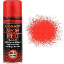 Paint Factory Fluorescent Neon Red Spray Paint 200ml
