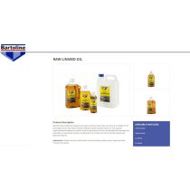 Bartoline Raw Linseed Oil 2 Litre