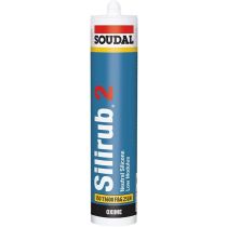 Soudal Silirub 2 Neutral Silicone 300ml Clear