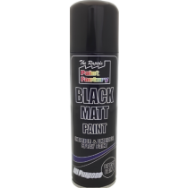 Paint Factory Black Matt Interior & Exterior Spray Paint 250ML