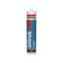 Soudal Silirub LMN Neutral Silicone Sealant Anthracite Grey 300ml
