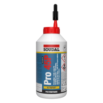 Soudal PRO 45P Waterproof D4 Wood Adhesive Strong Bond 750g - Pack of 2