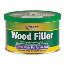 Everbuild 2 Part High Performance Wood Filler Redwood 500 g - Pack of 2
