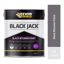 Everbuild Black Jack 901 Bitumen Solvent-Based Protective Paint 2.5L