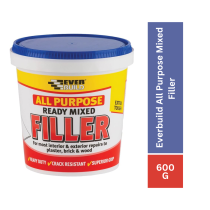 Everbuild All Purpose Ready Mixed Filler White 600g - Pack of 3