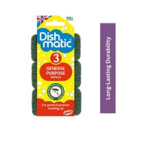 Dishmatic General-Purpose Washing-Up Sponge Refills 3 Pack
