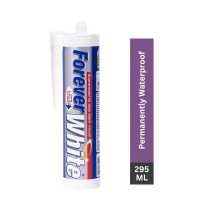 Everbuild Forever White Anti-Mould Waterproof Sealant 295ML