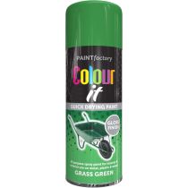 Paint Factory Colour IT Gloss Spray Paint Grass Green 400 ML