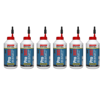 Soudal Pro 30D Wood Glue Waterproof Adhesive for Joinery 750g - Pack of 6