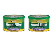 Everbuild 2 Part High Performance Wood Filler Redwood 500 g - Pack of 2