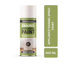 Paint Factory Enamel Appliance Spray Paint Gloss White 400 ML