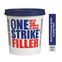 Everbuild One Strike Multi-Purpose Quick-Drying Filler White 450 ml