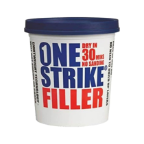 Everbuild One Strike Multi-Purpose Quick-Drying Filler White 450 ml - Pack of 6