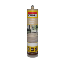 Soudal Parquet and Timber Sealant Light Oak Premium Finish 290ml - Pack of 6