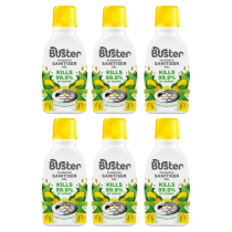 Buster Plughole Sanitiser Gel Drain Cleaner & Deodoriser 300ML - Pack of 6