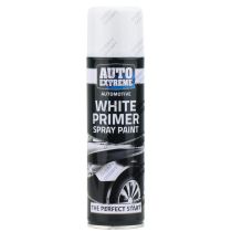 Rapide Auto Extreme All Purpose Spray Paint Can White Primer Finish 250ml